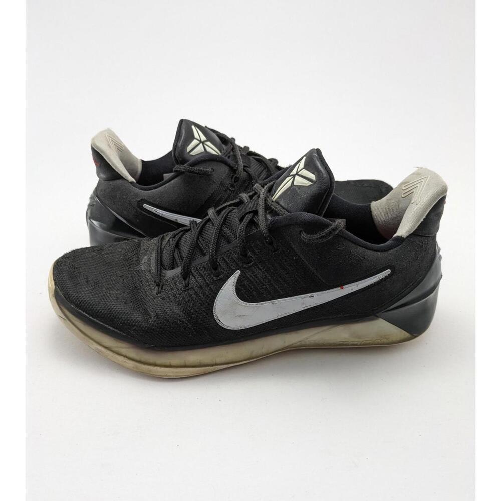 Mens Nike Kobe A D Black White Low Top Basketball Shoes 852425-001 Size 11